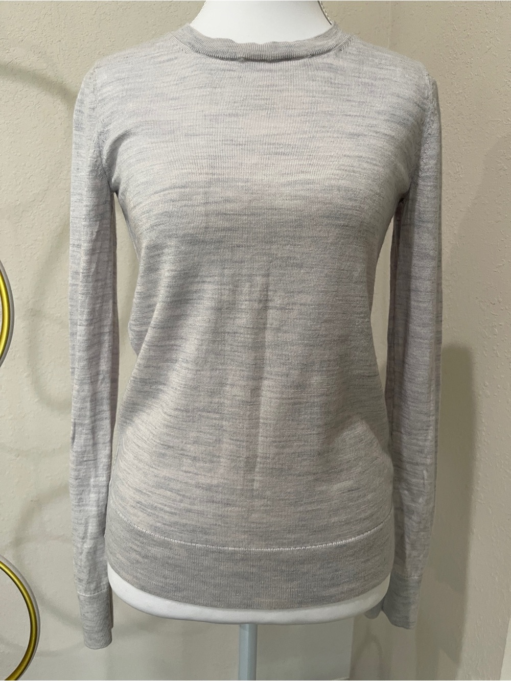 Gap 100% Merino Wool Crewneck Knit Sweater Size XS